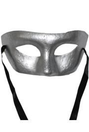 Paper Mache Masks: Silver Eye Mask