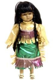 Dolls: Indian Mardi Gras Doll