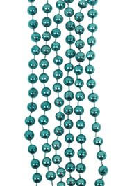 7mm 33in Metallic Teal/ Turquoise Beads 
