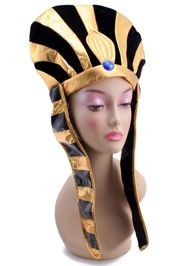 Black/ Gold Pharaoh Headdress