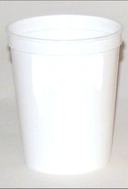 White Hard Plastic and Reusable Cups