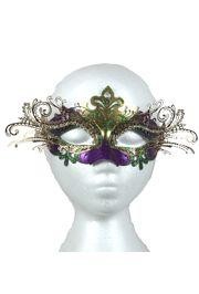 Venetian Masks: Mardi Gras Paper Mache Laser Cut