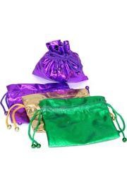 4 1/2in Tall x 4 1/2in Wide Mardi Gras Gift Bags