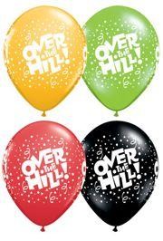 11in Over The Hill Latex Assorted Balloons