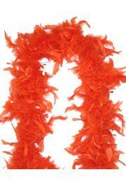 Orange Feather Boa 