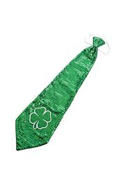 36in Long x 9in Wide Polyester St. Patrick's Day Extra-Long Tie 