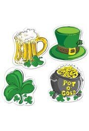 16in St Patrick's Day Cutouts 