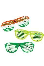 Irish Plastic Shutter Shading Sunglasses 