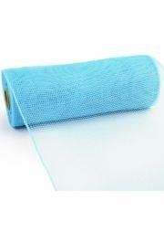 10in Wide x 30ft Long Poly Mesh Roll: Plain Turquoise 