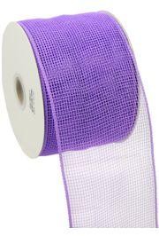 4in Wide x 75ft Long Poly Mesh Roll: Plain Lavender