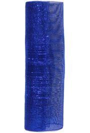 21in x 30ft Deluxe Metallic Royal Blue Mesh Ribbon/ Netting