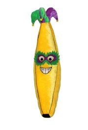 Mardi Gras Banana Plush Toy 36 Inches Long 