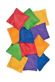 Reinforced Nylon Bean Bags Assorted Colors