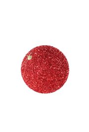5in Glitter Decorative Red Ball Ornament