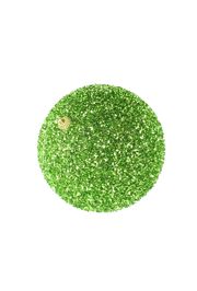 6in Glitter Decorative Lime Ball Ornament