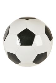 8in Size Soccer Ball Black/ white Color