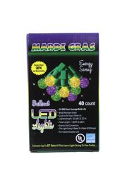 Mardi Gras LED lights