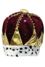 Light-up Velvet Kings Crown