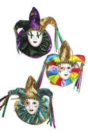 4 1/2in x 4 1/2in Assorted Color Jester Doll
