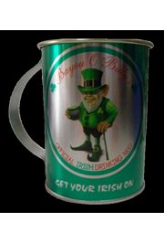 St Patrick's Day Beer Tin/ Mug