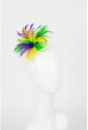 Mardi Gras Feather Hairband 
