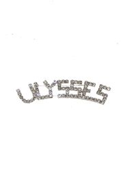 ULYSSES Rhinestone Silver Pin/ Brooch