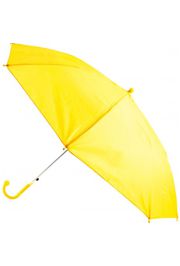 18in Long Nylon Gold Umbrella w/ Plain Edge